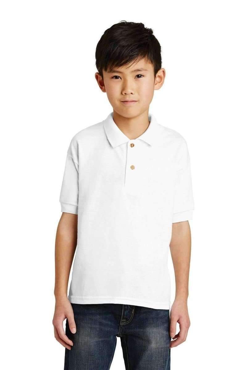 Gildan G880B Youth DryBlend 6-Ounce Jersey Knit Sport Shirt in 