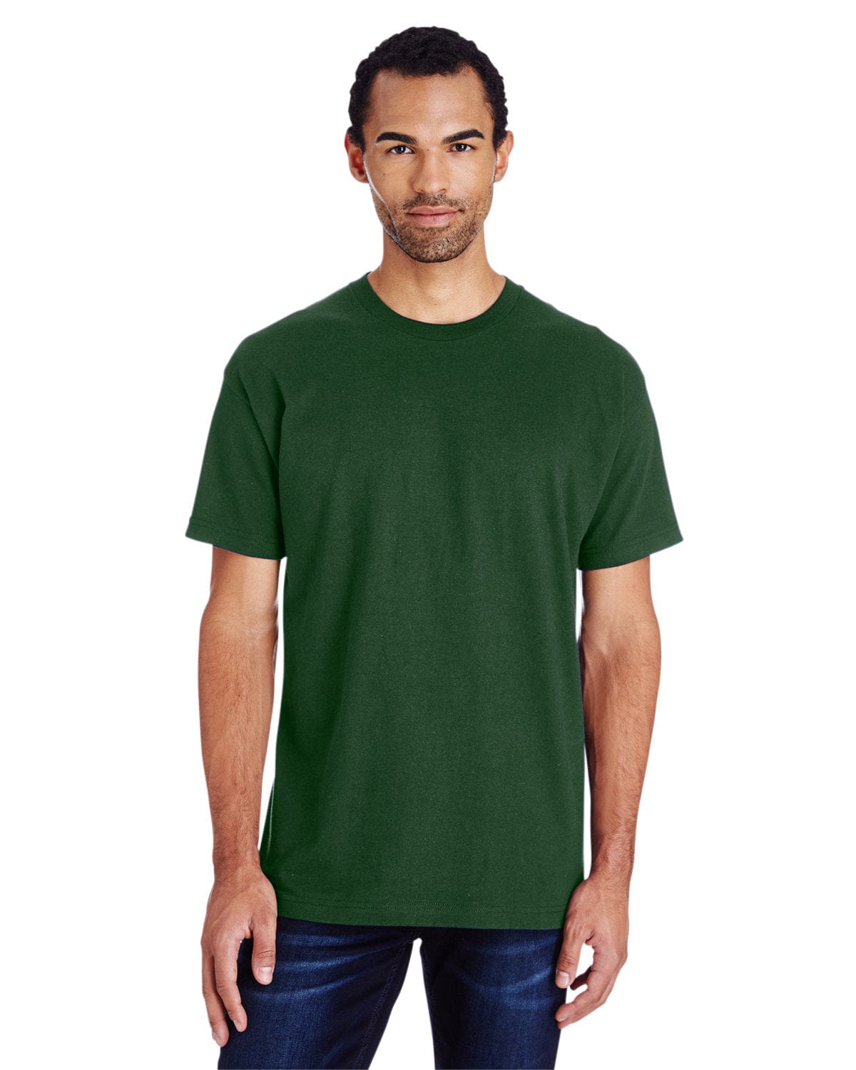 Gildan H000: ADULT Hammer Adult 6 oz. T-Shirt, Traditional Colors in Sport Dark Green