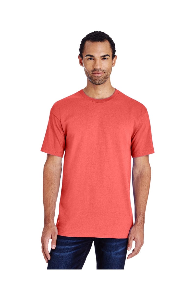 Gildan H000: ADULT Hammer Adult 6 oz. T-Shirt in Bright Salmon