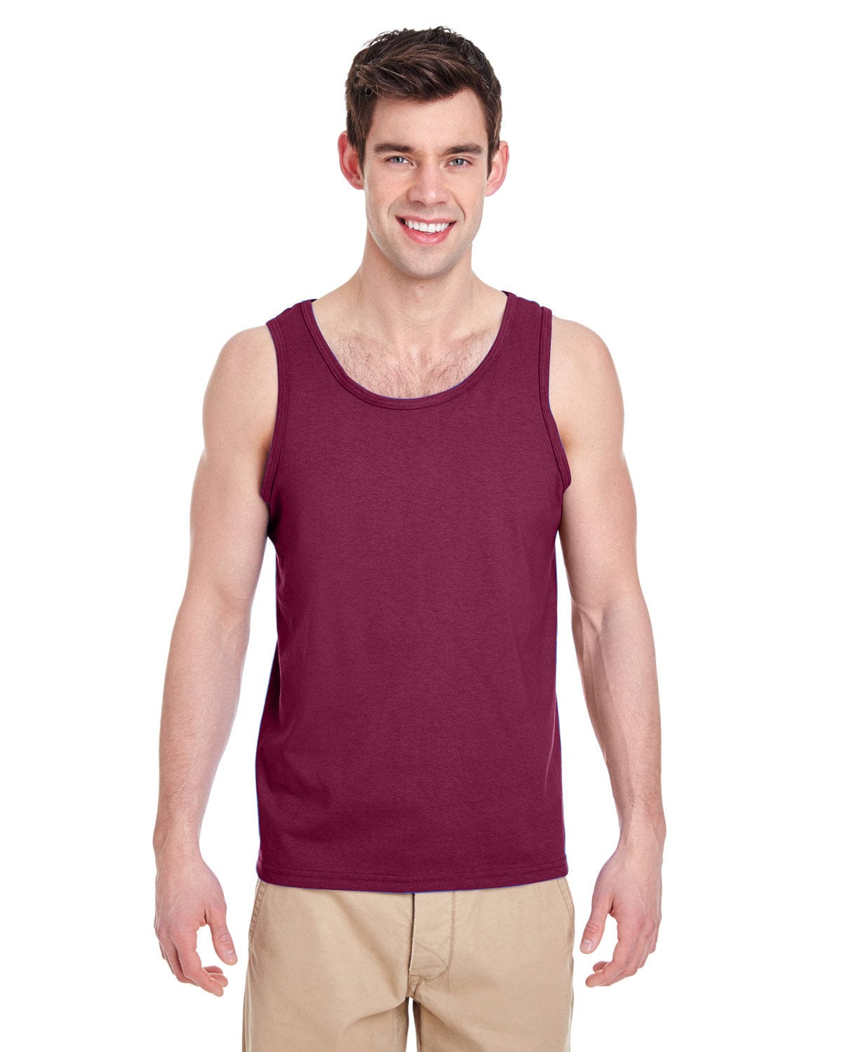 Gildan Heavy Cotton G520 in Maroon