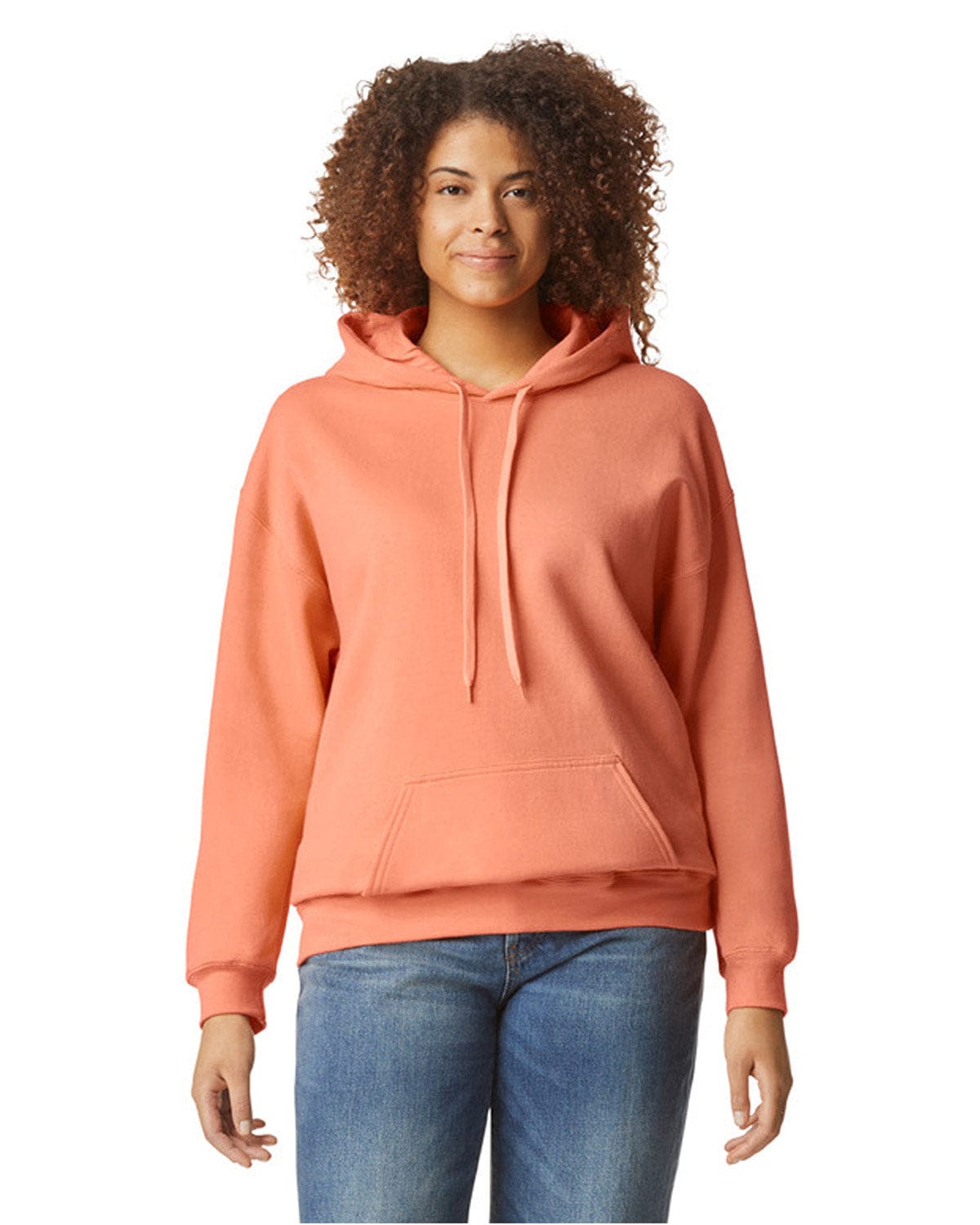 Gildan SF500 Adult Softstyle Fleece Pullover Hooded Sweatshirt in 