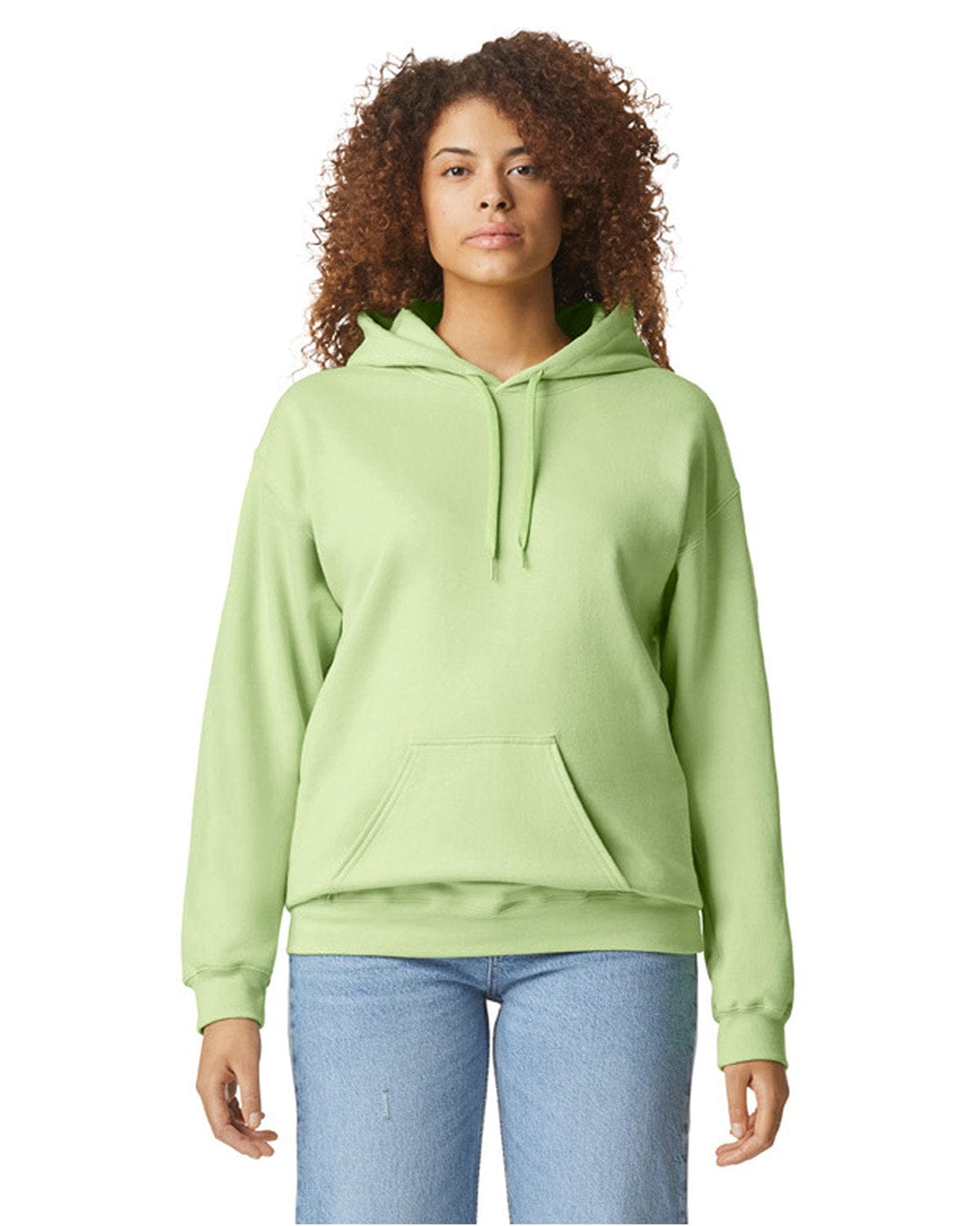 Gildan SF500 Adult Softstyle Fleece Pullover Hooded Sweatshirt in 