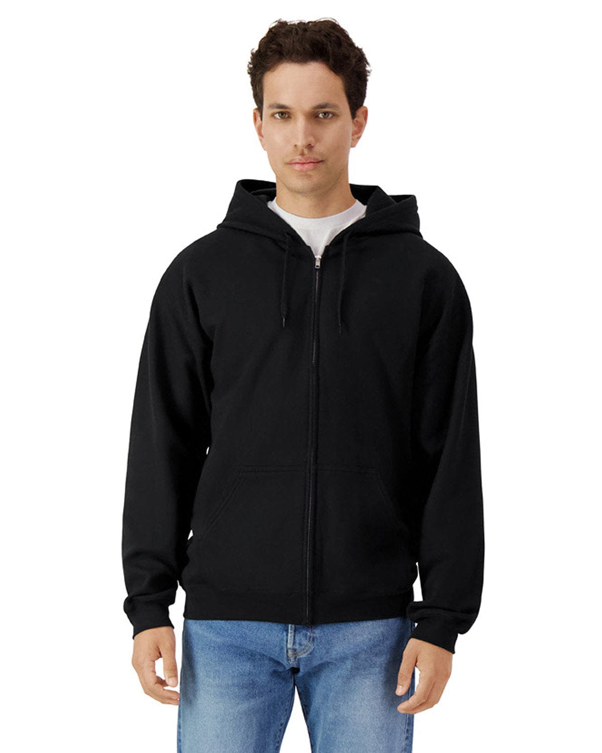 Gildan SF600 Unisex Softstyle Fleece Hooded Sweatshirt in 