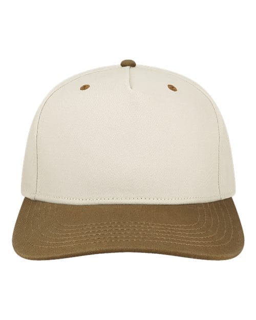 HTA-Heritage Twill Cap in Stone/ Brown
