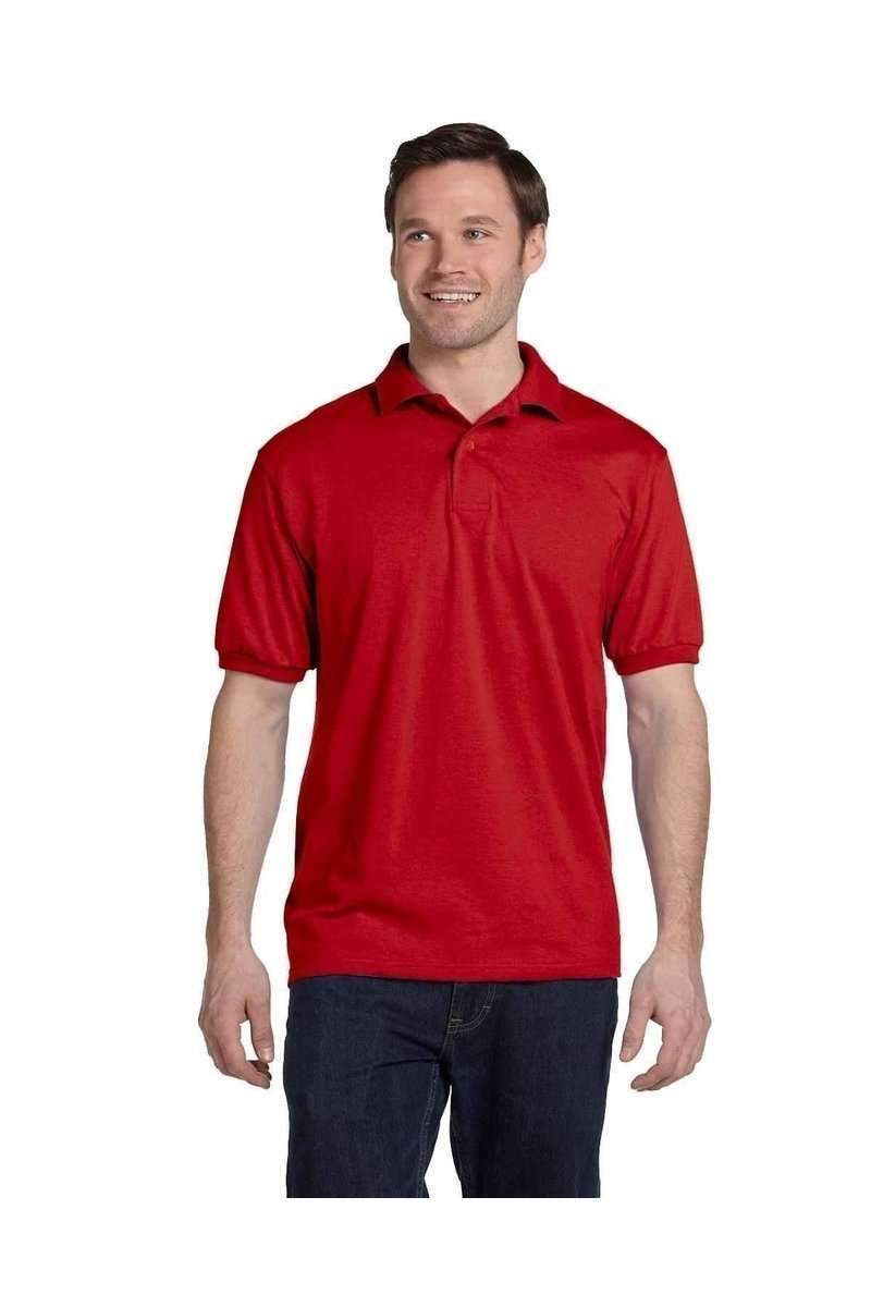 Hanes 054: Ecosmart Polo in 