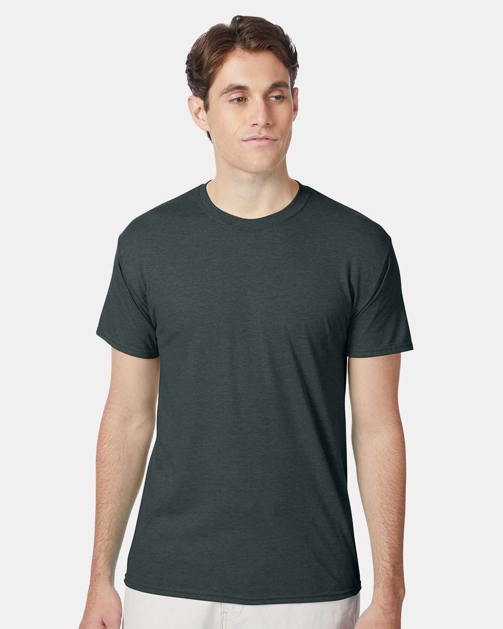 Hanes T-Shirts S / Athletic Green Heather Hanes 42TB Adult X-Temp Triblend T-Shirt