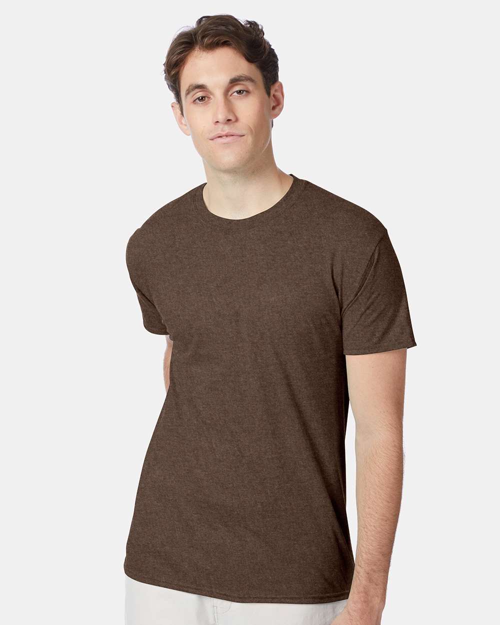 Hanes T-Shirts S / Dark Chocolate Heather Hanes 42TB Adult X-Temp Triblend T-Shirt