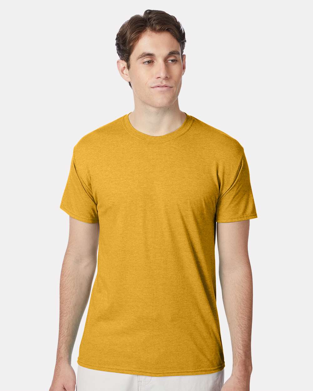 Hanes T-Shirts S / Gold Heather Hanes 42TB Adult X-Temp Triblend T-Shirt