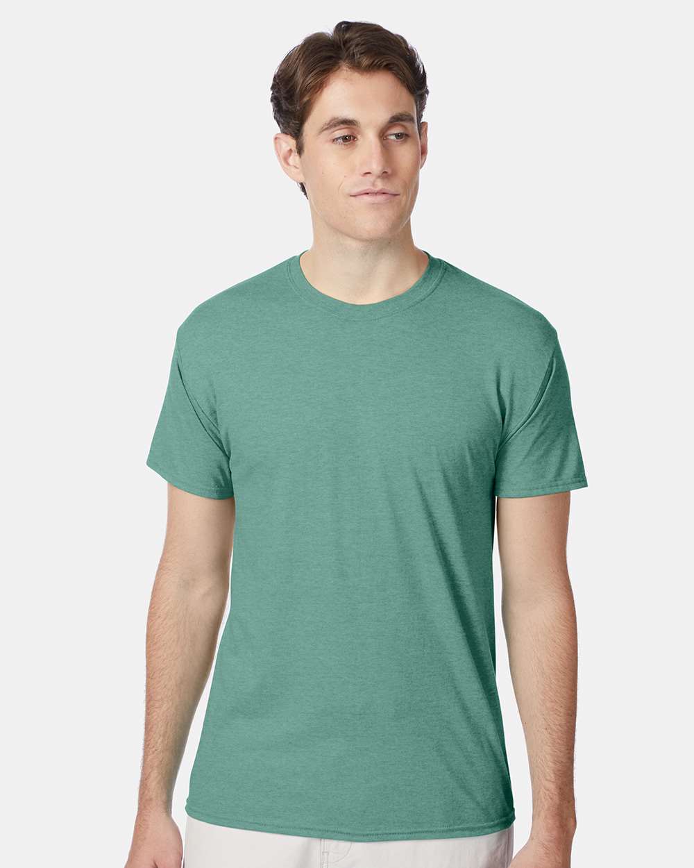Hanes T-Shirts 3XL / Green Clay Heather Hanes 42TB Adult X-Temp Triblend T-Shirt