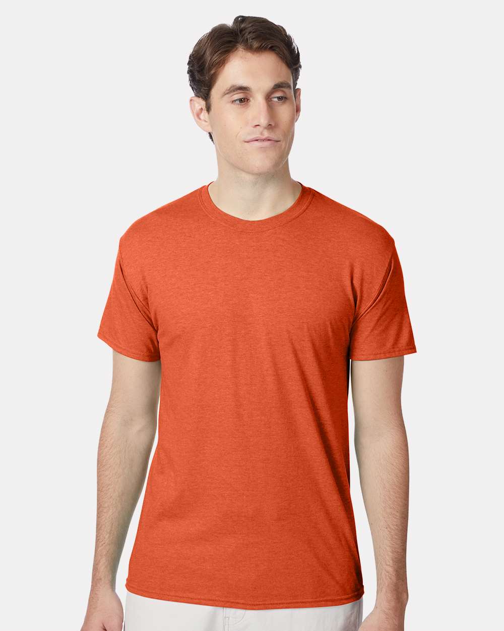 Hanes T-Shirts S / Orange Heather Hanes 42TB Adult X-Temp Triblend T-Shirt