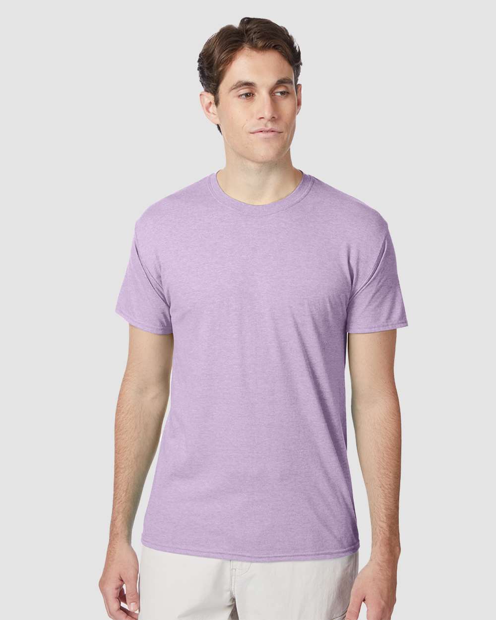 Hanes T-Shirts S / Pale Violet Heather Hanes 42TB Adult X-Temp Triblend T-Shirt