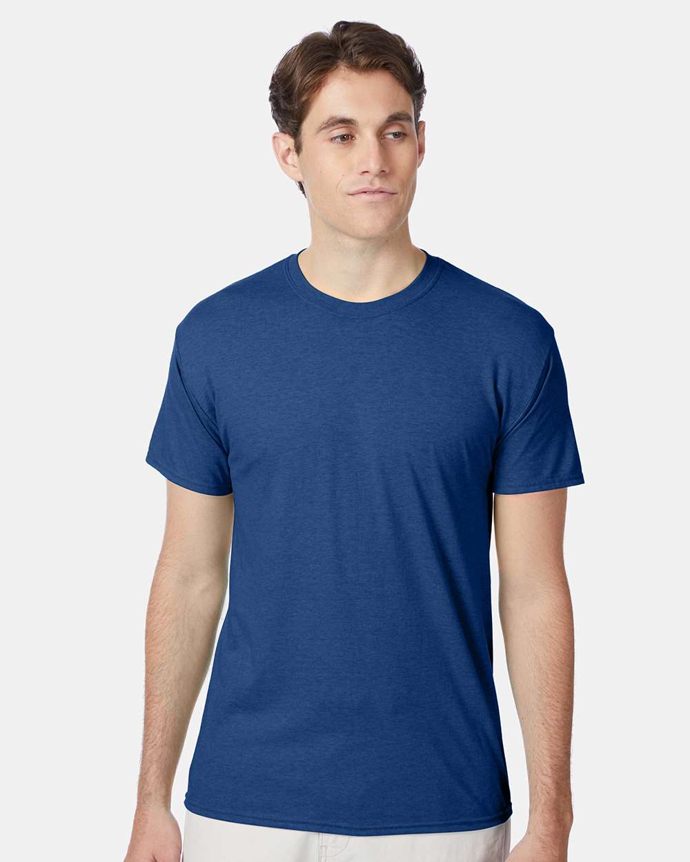Hanes T-Shirts S / Regal Navy Heather Hanes 42TB Adult X-Temp Triblend T-Shirt