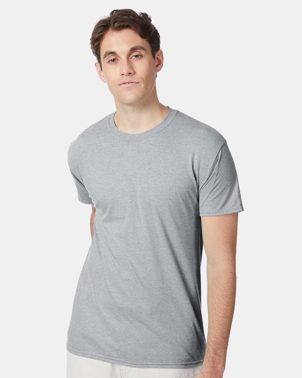 Hanes T-Shirts S / Silverstone Heather Hanes 42TB Adult X-Temp Triblend T-Shirt