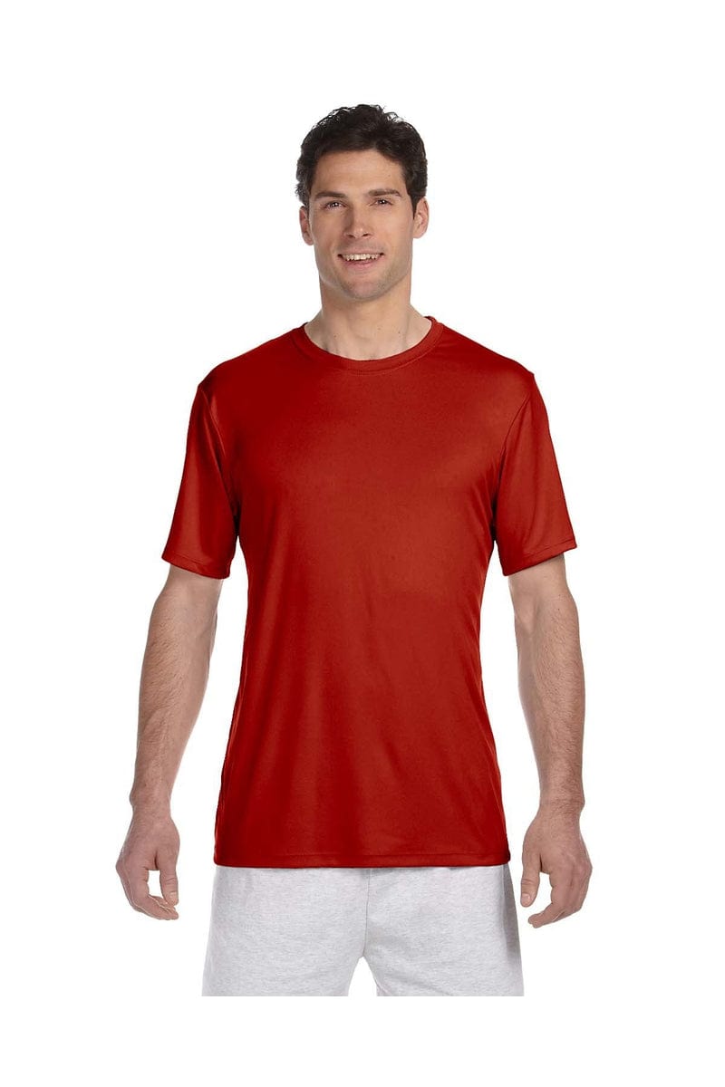 Hanes 4820 Cool Dri Performance T-Shirt in Deep Red