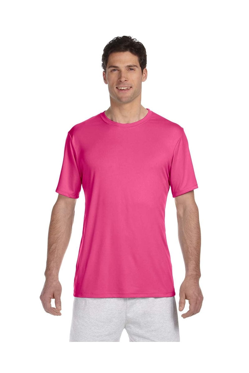 Hanes 4820 Cool Dri Performance T-Shirt in Wow Pink