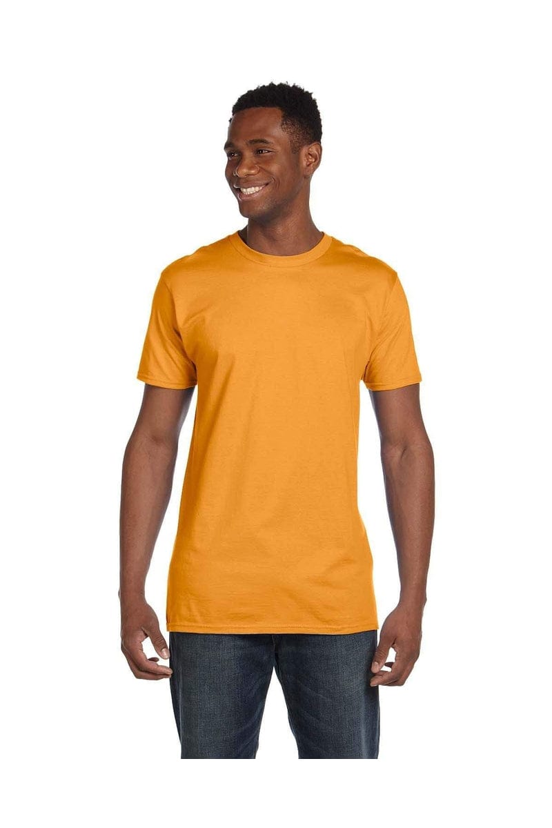 Hanes 4980: Adult 4.5 oz., 100% Ringspun Cotton nano-T T-Shirt in 