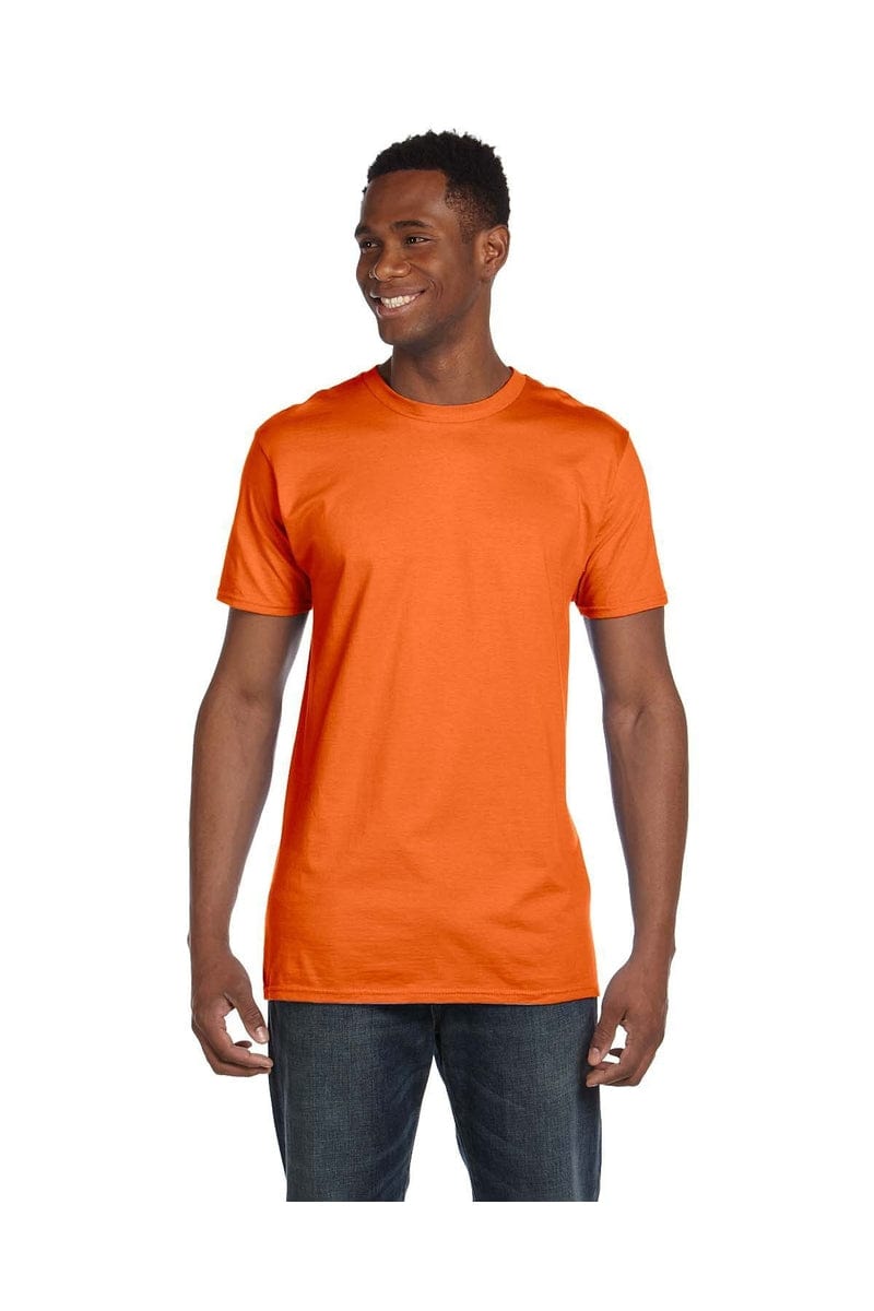 Hanes 4980: Adult 4.5 oz., 100% Ringspun Cotton nano-T T-Shirt in 