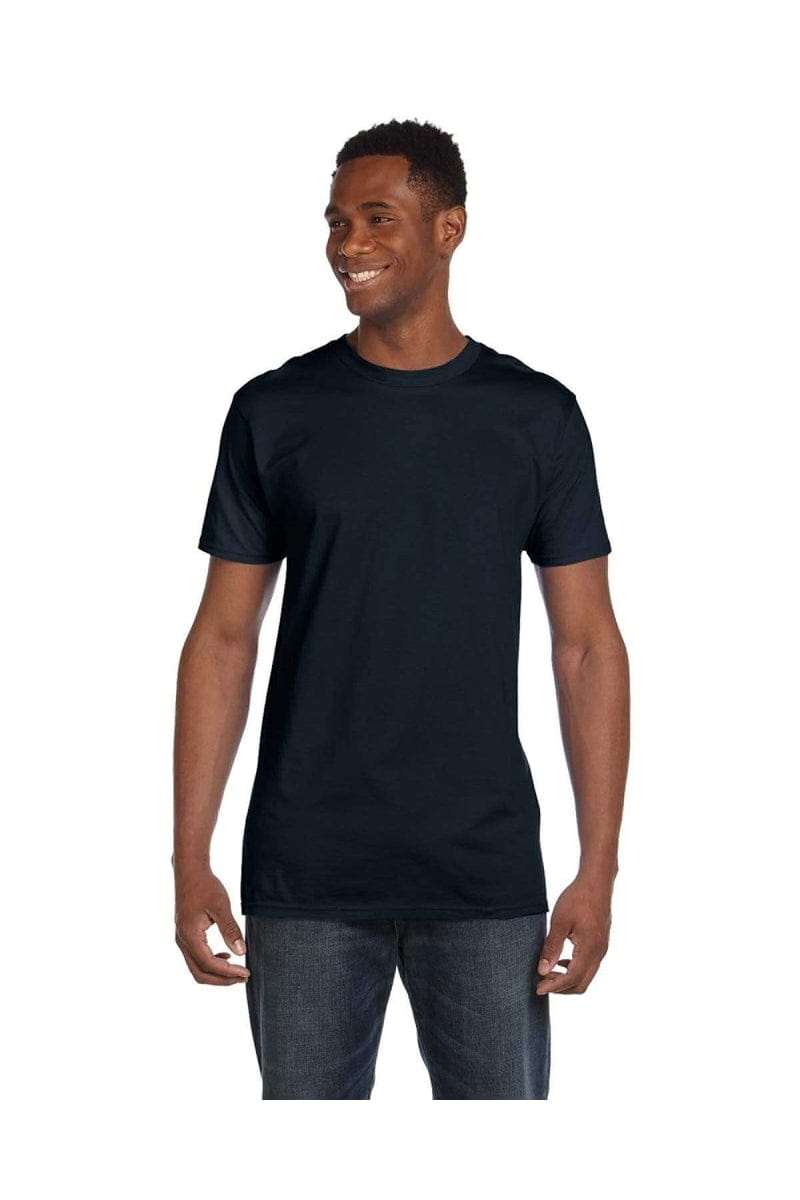 Hanes 4980: Adult 4.5 oz., 100% Ringspun Cotton nano-T T-Shirt in 