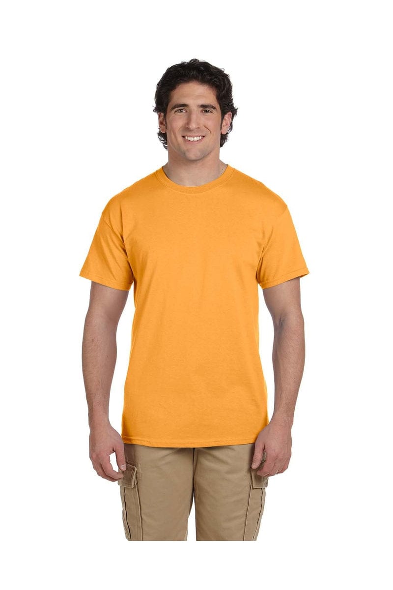 Hanes 5170: Unisex 5.2 oz., 50/50 Ecosmart T-Shirt in Gold
