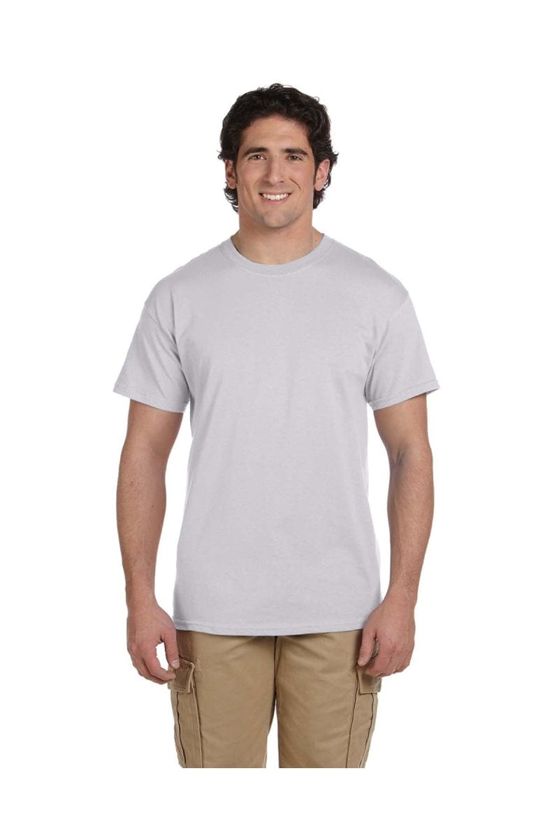 Hanes 5170: Unisex 5.2 oz., 50/50 Ecosmart T-Shirt in Light Steel