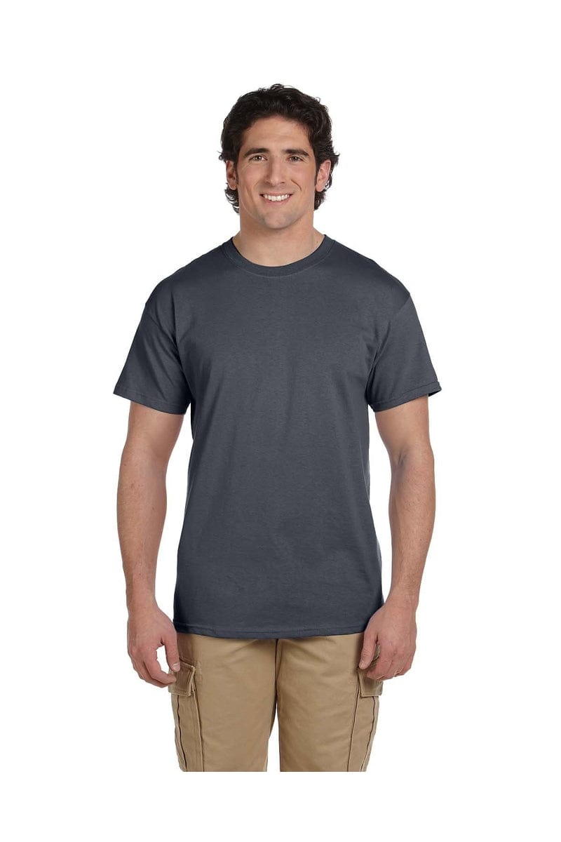 Hanes 5170: Unisex 5.2 oz., 50/50 Ecosmart T-Shirt in Smoke Gray