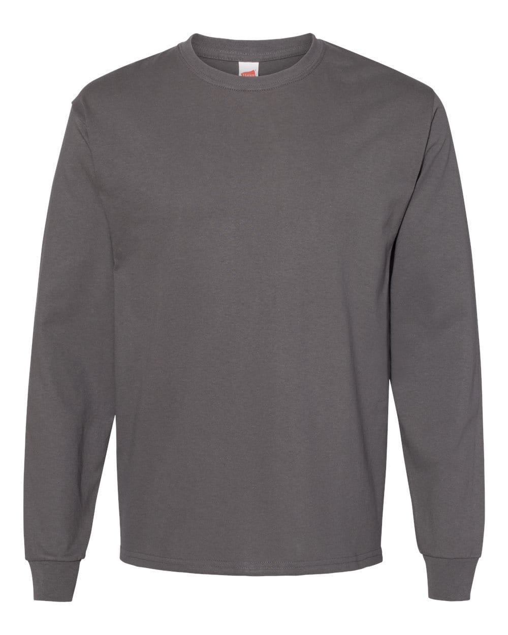 Hanes T-Shirts Hanes 5286 Men's 5.2 oz. ComfortSoft Cotton Long-Sleeve T-Shirt