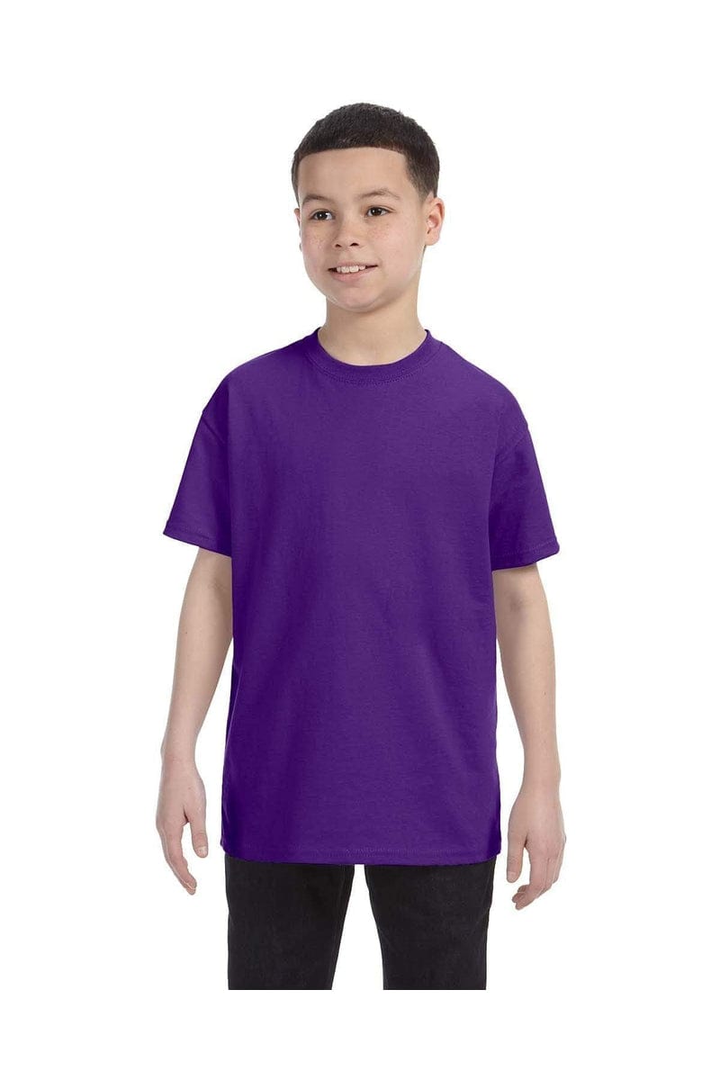 Hanes 54500: Youth 6.1 oz. Tagless T-Shirt, Basic Colors in 
