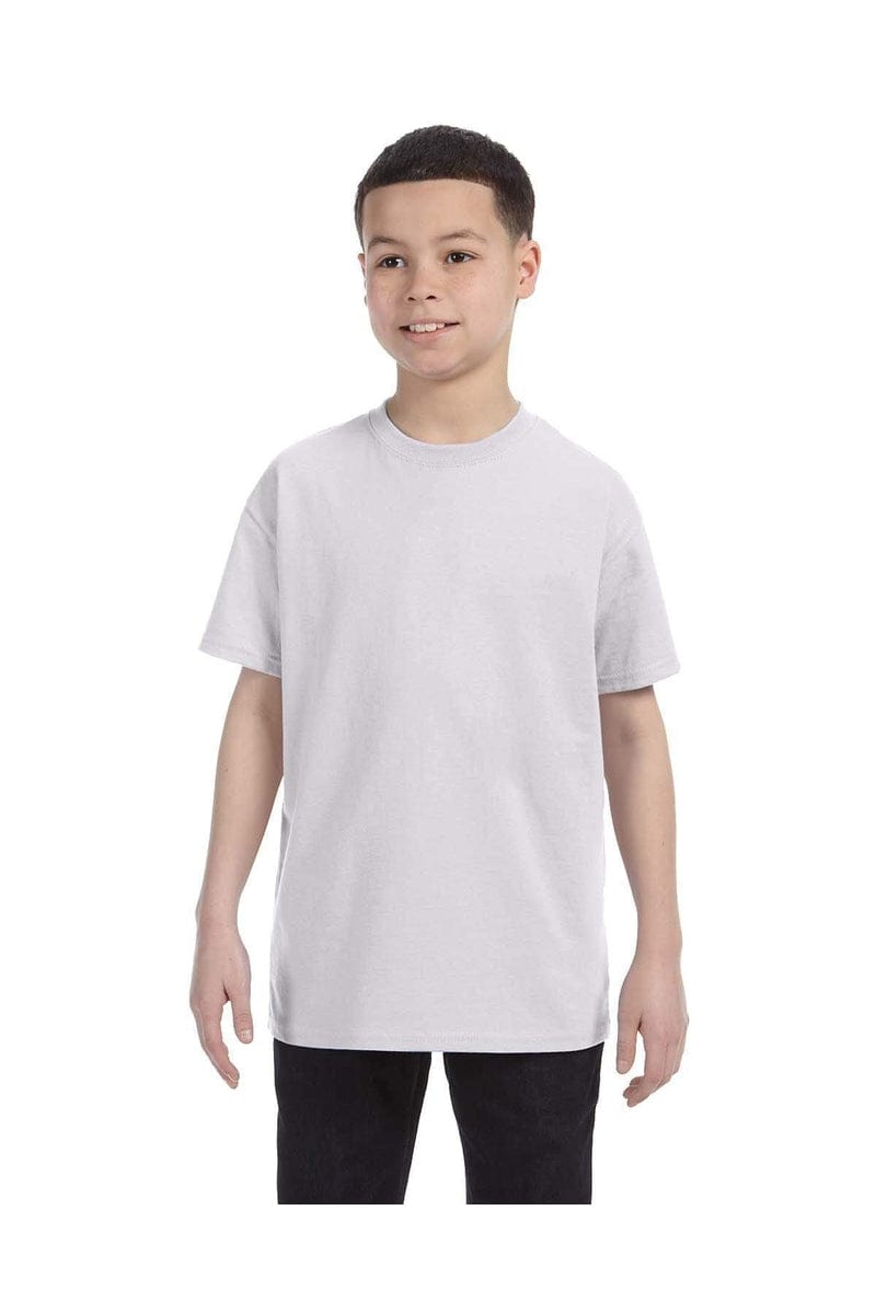 Hanes 54500: Youth 6.1 oz. Tagless T-Shirt in 