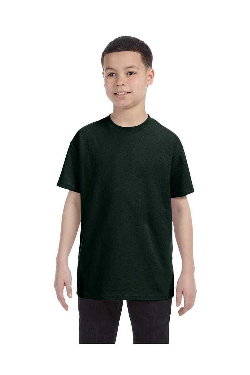 Hanes 54500: Youth 6.1 oz. Tagless T-Shirt in 