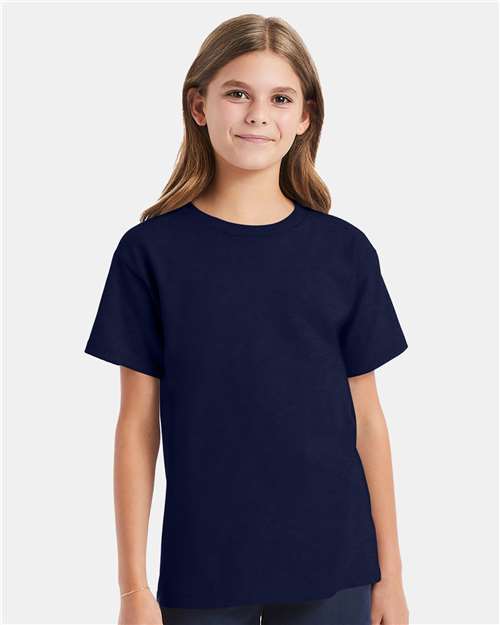 Hanes 539 Hanes 5480 Youth 5 oz. Cotton T-Shirt