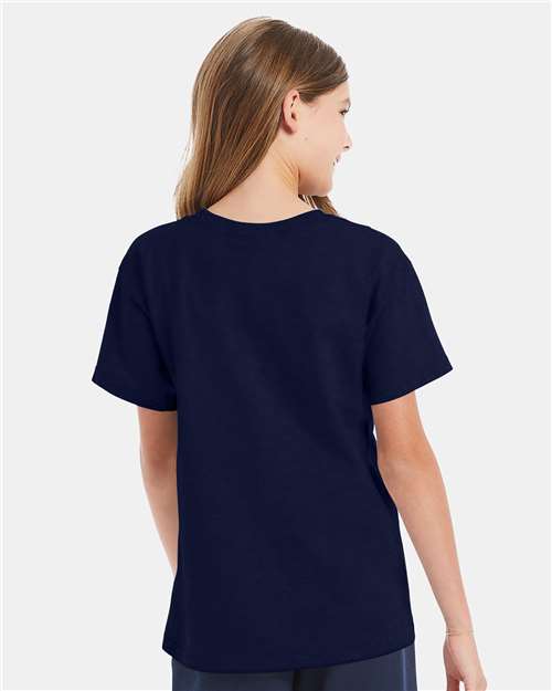 Hanes 539 Hanes 5480 Youth 5 oz. Cotton T-Shirt