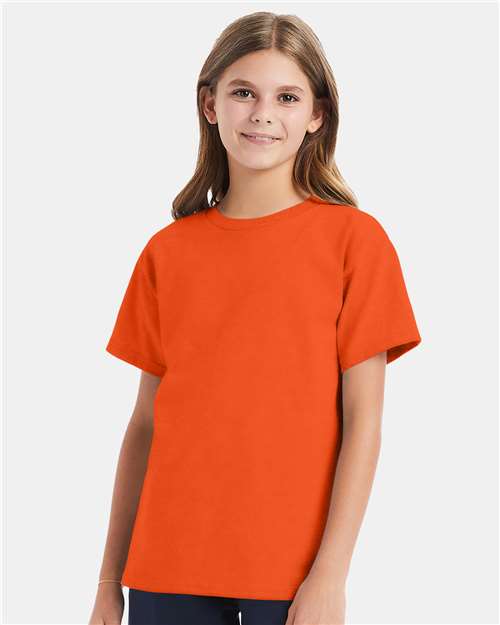 Hanes 539 Hanes 5480 Youth 5 oz. Cotton T-Shirt