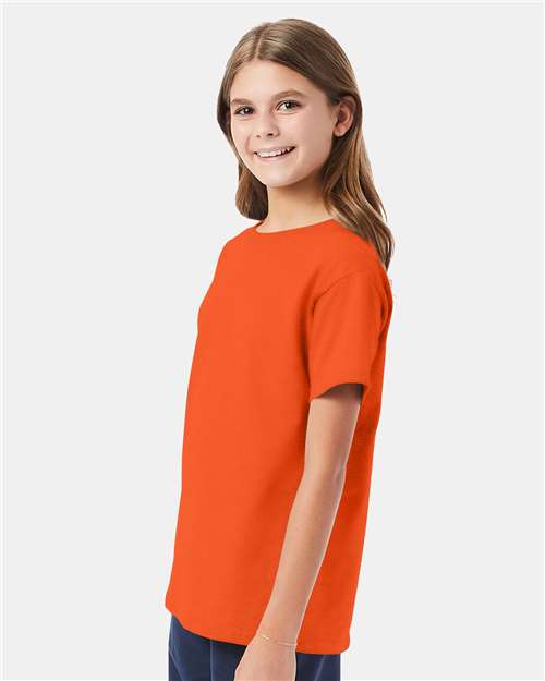 Hanes 539 Hanes 5480 Youth 5 oz. Cotton T-Shirt
