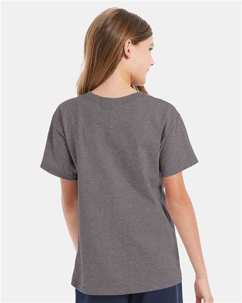 Hanes 539 Hanes 5480 Youth 5 oz. Cotton T-Shirt