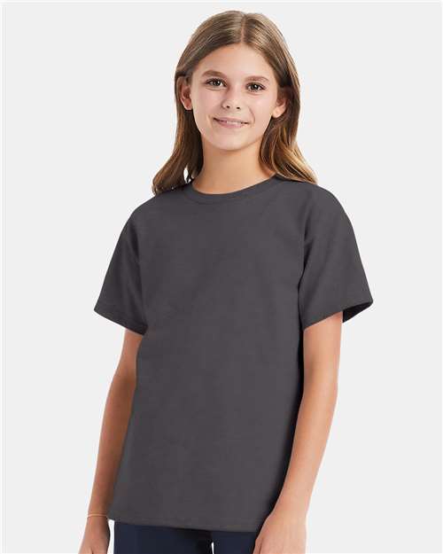 Hanes 539 Hanes 5480 Youth 5 oz. Cotton T-Shirt