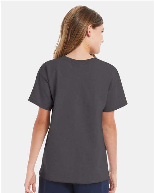 Hanes 539 Hanes 5480 Youth 5 oz. Cotton T-Shirt