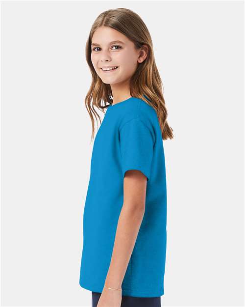 Hanes 539 Hanes 5480 Youth 5 oz. Cotton T-Shirt