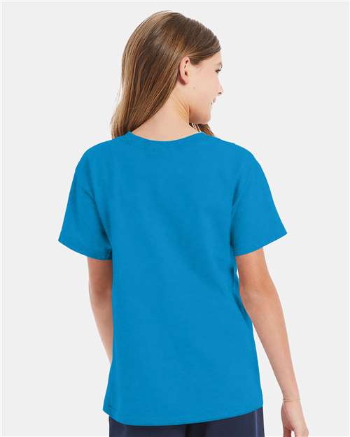 Hanes 539 Hanes 5480 Youth 5 oz. Cotton T-Shirt