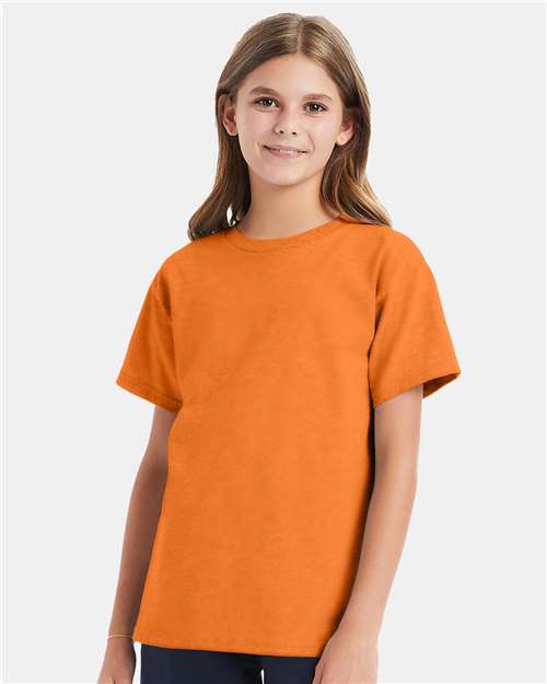 Hanes 539 Hanes 5480 Youth 5 oz. Cotton T-Shirt