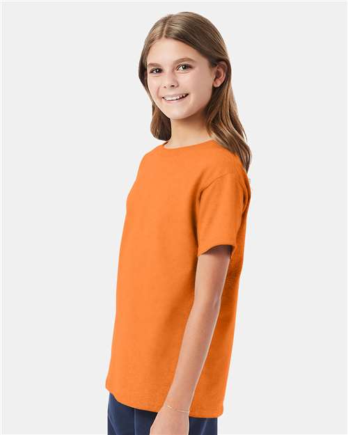 Hanes 539 Hanes 5480 Youth 5 oz. Cotton T-Shirt