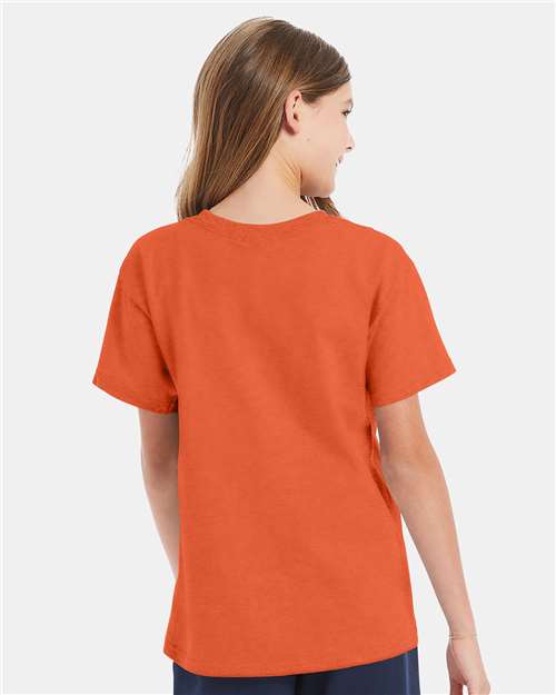 Hanes 539 Hanes 5480 Youth 5 oz. Cotton T-Shirt
