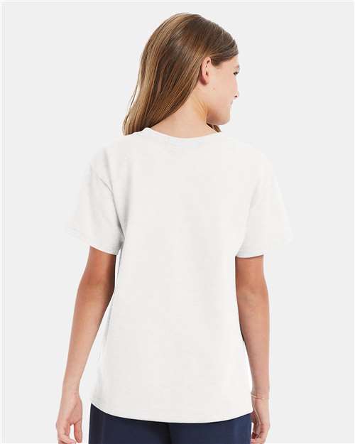 Hanes 539 Hanes 5480 Youth 5 oz. Cotton T-Shirt
