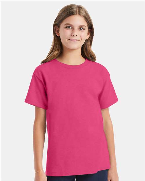 Hanes 539 Hanes 5480 Youth 5 oz. Cotton T-Shirt