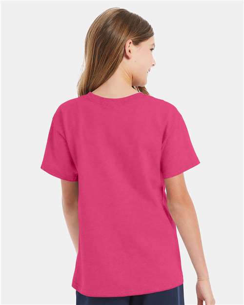 Hanes 539 Hanes 5480 Youth 5 oz. Cotton T-Shirt