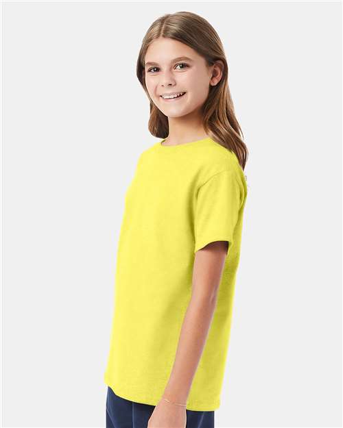 Hanes 539 Hanes 5480 Youth 5 oz. Cotton T-Shirt