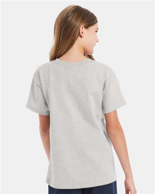 Hanes 5480 Youth 5 oz. Cotton T-Shirt in 