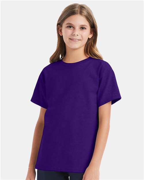 Hanes 539 Hanes 5480 Youth 5 oz. Cotton T-Shirt