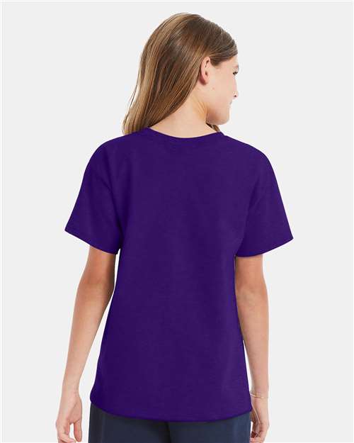 Hanes 539 Hanes 5480 Youth 5 oz. Cotton T-Shirt