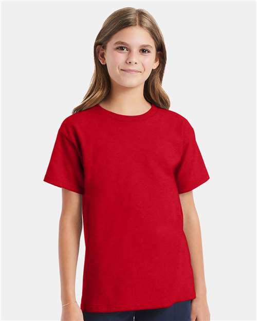 Hanes 539 Hanes 5480 Youth 5 oz. Cotton T-Shirt