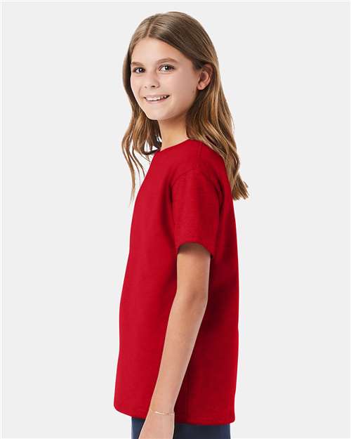 Hanes 539 Hanes 5480 Youth 5 oz. Cotton T-Shirt